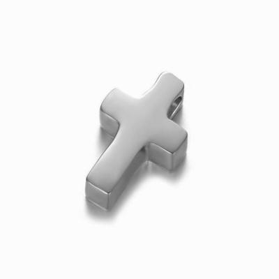 China Stainless Steel CLASSIC Tiny Cross Jewelry Accessories DIY Pendant Charm For Custom Necklace for sale