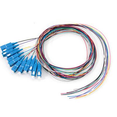 Cina Treccia di fibra ottica mista dello Sc UPC 0.9mm di FTTH FTTB 12Cores in vendita