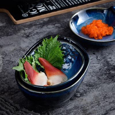 China Viable Wholesale Japanese Style Reactive 2022 New Luster Ceramic Dinner Tableware Set Low MOQ For Restaurant for sale