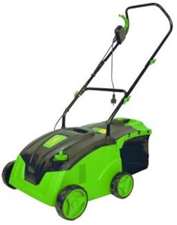 China Gas Powered Raker & Scarifier 30l Collection Bag Cable With Vde Plug for sale