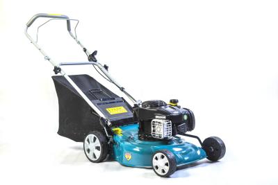 China Gasoline lawn mower / hand push - safe 140cc 18 Inch / 55L for sale