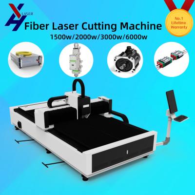Chine 2025 1530 1500W 3000W Machine de découpe laser à fibre CNC Laser Cutter métal en acier inoxydable à vendre