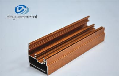 China El aluminio de madera ligero del grano perfila sistemas con la voladura de la electroforesis/de arena en venta