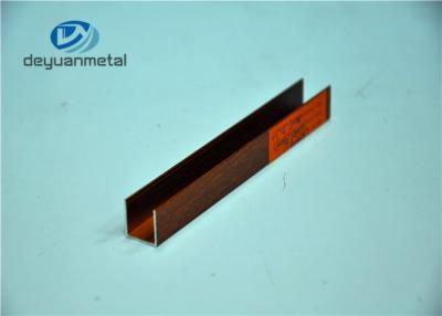 China Protuberancias de aluminio anodizadas artículo, perfil de aluminio en forma de