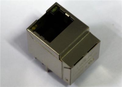 China HFJV1-E1G41-L12RL Vertical RJ45 Jack 1000Base-T Magnetic Shielded LEDs for sale
