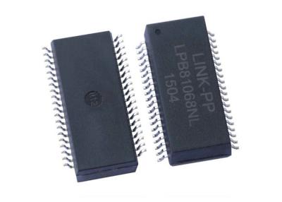 China 4 Port Network Card Lan Transformer Turns Ratio 50KHz 0.5V ST-81068 for sale