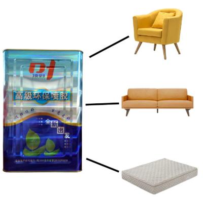 China Fast Bonding Super Viscosity Spray Adhesive Low Odor Environmentally Friendly en venta
