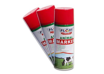 China Livestock Animal Marker Aerosol Spray Paint Colorful Highly Visible Fading - Resistant for sale