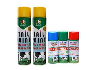 China Materia prima principal de acrílico animal animal de la pintura de espray de la marca del caballo de las vacas de los cerdos en venta
