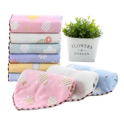 China Factory Direct Sale Sustainable Six Layers Towels Super Soft Face With 100% Cotton for sale