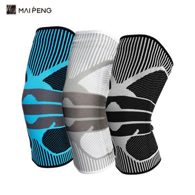 China Desporto Compressão Elastico Apoio ao Joelho Equipamento de Proteção Fitness Cotovelo Rodíolos à venda
