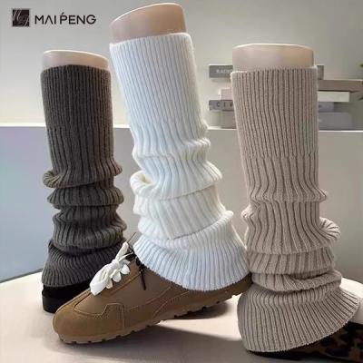 China Caldeiras de pernas de caxemira de luxo para mulheres Caldeiras de pernas de tricô de inverno suaves e térmicas à venda