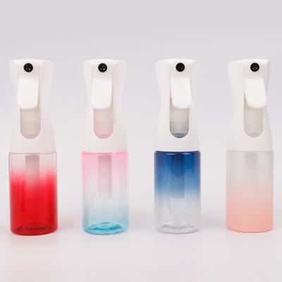 Chine Gradient continu de brume de coiffure de jet du brouillard en plastique fin 200ml 6.76oz de bouteille ultra à vendre