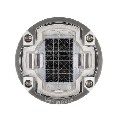 China Aluminum Reflector Road Posts Aluminum Road Stud Light Recess Solar Road Stud 123*45mm for sale