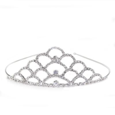 China 2021 Trendy Fashion Jewelry Factory Direct Fashion Crystal Crown Bride Tiara Head Tiara Headbands Wedding Tiaras For Women for sale