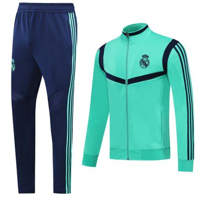 China Wholesale high quality white football/national team soccer zipper sets all training tracksuit men's football/soccer jacket for sale