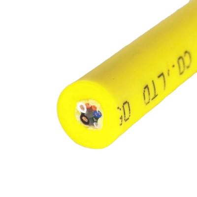 China Multicore Floating ROV Tether Underwater Power and Signal Cable for sale