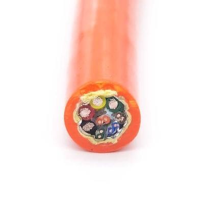 China Shielded Signal wire Duct Pipe Inspection Crawler CCTV Camera Robot Cable for sale