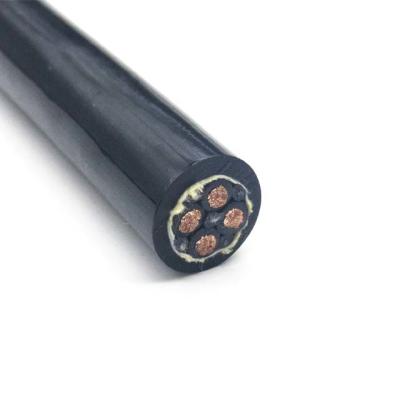 China Wk 310-Torsion 4 Core Uv Resistant Torsional Cable Pur Sheath Robot Cable for sale