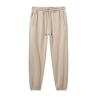 China wholesale Anti-wrinkle Drawstring Waistband Elastic Hip Hop Ready To Board Terry Towel Sweatpants for sale