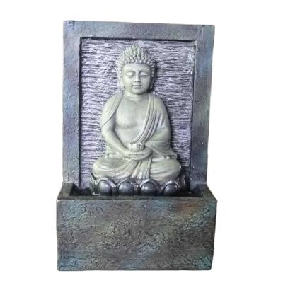 China Handwork Decoration GRC Indoor Hindu God Buddha Water Fountain for sale