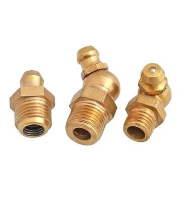 China Conexão feminina 90 graus Nipple Grease Fitting para nozzle de pistola de grease branco e mangueira de grease de tamanho personalizado à venda