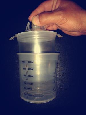 China smart paint mixing cup for sale