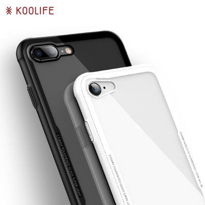 Cina Cassa di vetro temperata di vendita calda del telefono della copertura posteriore per l'iPhone 7 più il caso in vendita