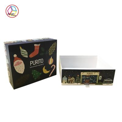 China Lovely Recyclable Christmas Gift Packaging Paper Box for sale