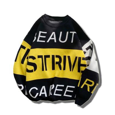 China Fashionable Middle School Student Korean Style Male Student Sweater Youth Anti-wrinkle Sweater Spring Sweater New for sale