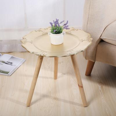 China Hot Selling Extendable Living Room Coffee Table Wall Decor Wooden Multifunctional Tea Table Dining Chest Gold Table for sale