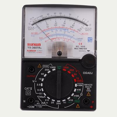 Chine Regular Analog Voltage Tester 360TRN 0~250mA Measuring Current Range à vendre