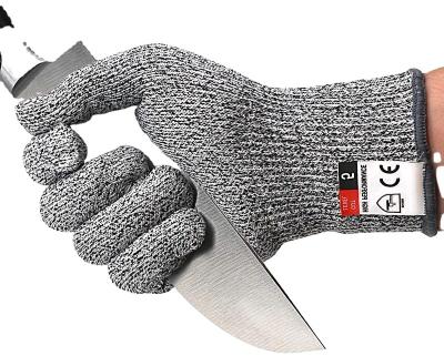 China Flame Retardant Heavy Duty Kitchen Safety Gloves Anti Cuts Gloves Anti Cuts Safety Work Glove for sale