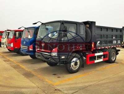 Cina Autocarro con cassone ribaltabile pratico leggero per il Myanmar 2 di capacità di carico degli assi 6 - 8 tonnellate in vendita