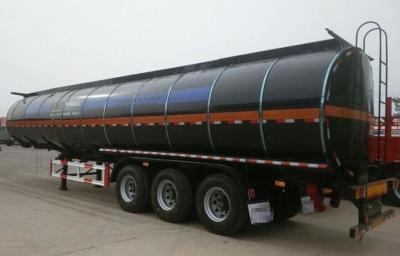 Cina Rimorchio 35 dei semi del carro armato dell'asfalto del riscaldamento - l'asse 60cbm 3 ha isolato i rimorchi dell'autocisterna in vendita