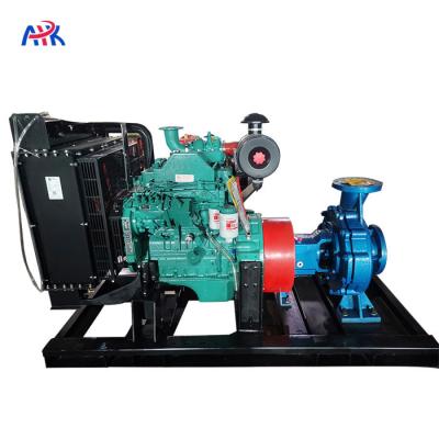 China 135 m3/h 50 Meters van de de PompDruppelbevloeiing van het Dieselmotor het Centrifugaalwater Systeem Te koop