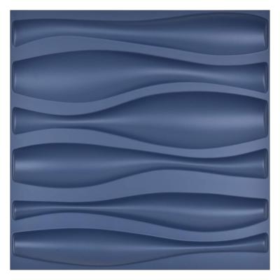 China Waterproof+ECO-Friendly 3D Decorative 3D Panels Textured Design Board White PVC 3D Panel Wallpaper Wall Panel for sale
