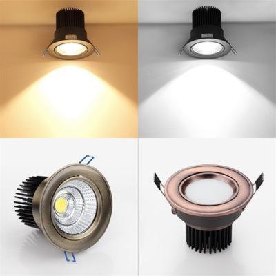 China 8w Fireproof Round Shape Ceiling Light Aluminum Waterproof Powder Coating for sale