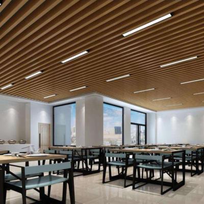 China Aluminum Linear LED Ceiling Lgiht Panel Ceiling Lights 20W Strip Shaped for sale