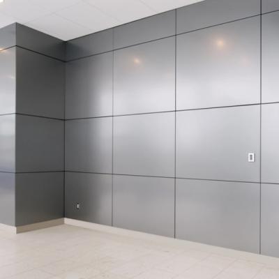 China Seamless Solid Perforated Facade Panel Weather Resistant 3mm Thickness for sale