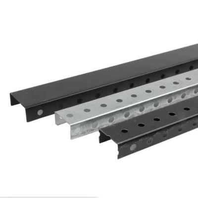 China C Shaped Perforated Suspended Ceiling Accessories Universal Keel for sale