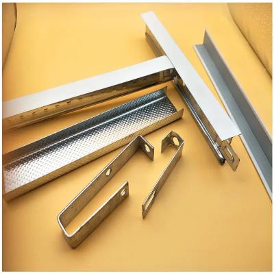 China White Suspended Ceiling Galvanized Steel T Bar 24x38mm Lay In for sale