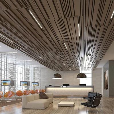 China U-vormig Open Multicomité Plafond Duidelijk Patroon 0.5mm Dikte Te koop