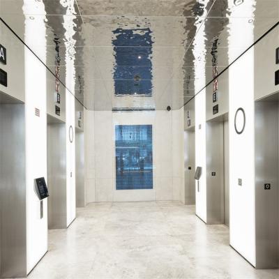 China 600X1200mm Stainless Ceiling Tiles SS304 Water Effect Clip In Ceiling for sale