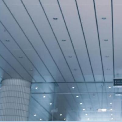 China Fire Resistance Aluminum C Strip Ceiling For shopping mall Decoration for sale