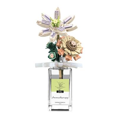 China Non-toxic Jaki New Diy Aromatherapy Perfume Artificial Flowers Educational Building Blocks Toy Kit for Children for sale