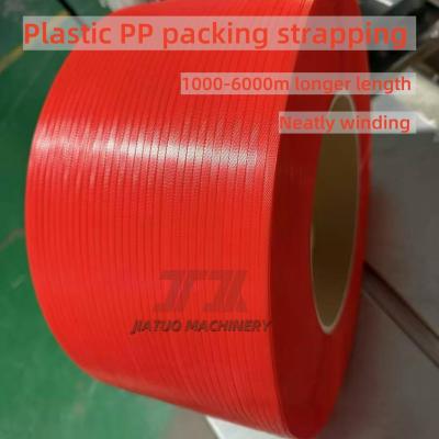 China 5mm >6000m Semi Virgin Recycle Polypropylene Plastic PP Band Strapping Belt For Packaging for sale