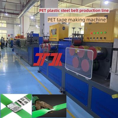 China Kunststoffmaschinen Hochgeschwindigkeitsmaschine zur Herstellung von PET-Gürteln zu verkaufen