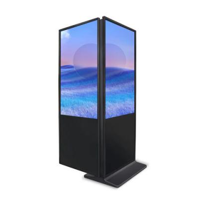 China Display LCD de doble cara de 49 pulgadas, reproductor multimedia de publicidad en venta