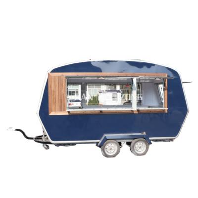 China Popular Winery Concession Cafe Food Trailer Hot Dog Food Carts With Mobile Full Kitchen Ice Cream Food Truck Trailer for sale